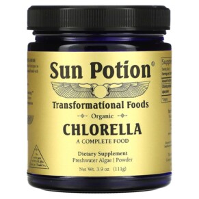 Thực phẩm bổ sung Sun Potion Chlorella Powder Organic 3.9 oz (111 g) 850001146050