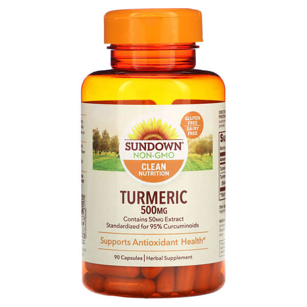 Sundown Naturals Turmeric 500 mg 90 viên 030768515713