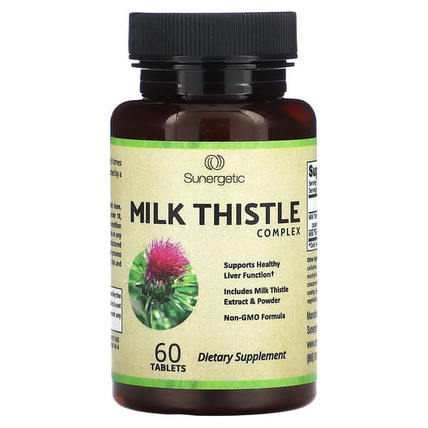Sunergetic Milk Thistle Complex 60 viên 641606857751