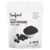 Thực phẩm bổ sung Sunfood Organic Acai Powder 8 oz (227 g) 803813806001