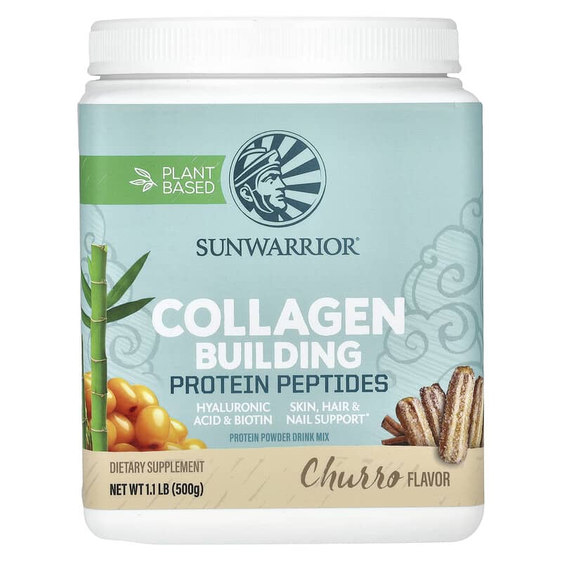 Peptide Protein Tạo Collagen Sunwarrior Hương Churro 500g 10 sunwarrior collagen building protein peptides churro 1 1 lb 500 g 138973 814784028415