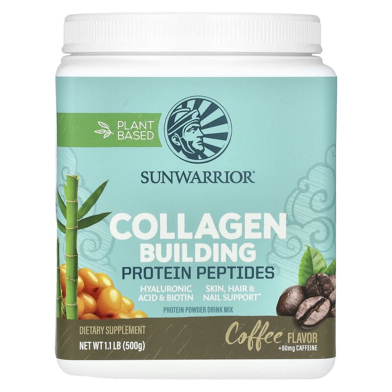 Peptide Protein Tạo Collagen Sunwarrior Hương Vị Cà Phê 500g 10 sunwarrior collagen building protein peptides coffee 1 1 lb 500 g 138974 810100920074