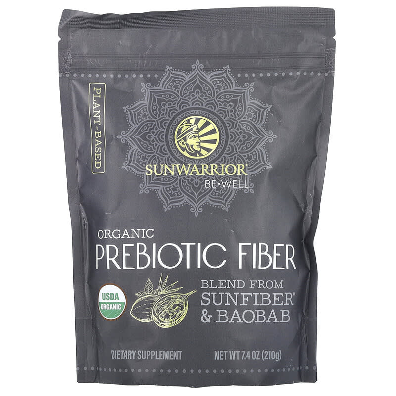 Sunwarrior, Organic Prebiotic Fiber, 7,4 oz (210 g) 810100920883