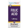 Thực phẩm bổ sung Superior Source Folic Acid 1.200 mcg 100 MicroLingual Instant Dissolve Tablets 076635908400