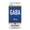 Thực phẩm bổ sung Superior Source GABA 100 mg 100 MicroLingual Instant Dissolve Tablets 076635909001