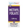 Thực phẩm bổ sung Superior Source Methyl Folate 1.000 mcg 60 Instant Dissolve Tablets 076635902507