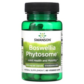 Thực phẩm bổ sung Swanson Boswellia Phytosome 300 mg 60 Veggie Caps 087614027913