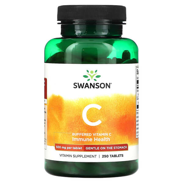Swanson Buffered Vitamin C 500 mg 250 viên 087614019482