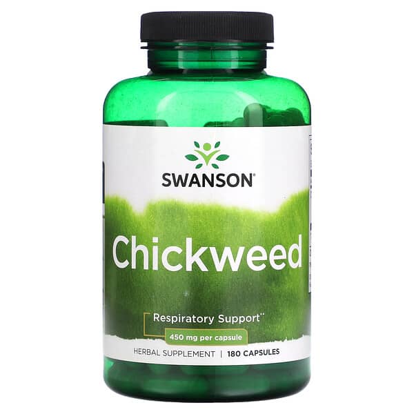 Swanson Chickweed 450 mg 180 viên 10 swanson chickweed 450 mg 180 capsules 119426 087614110684