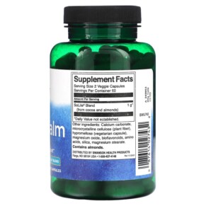 viên nang Swanson CocoaCalm 500 mg 120 viên của Swanson 3 Thành phần vi chất của Swanson CocoaCalm 500 mg 120 Veggie Capsule 087614027432