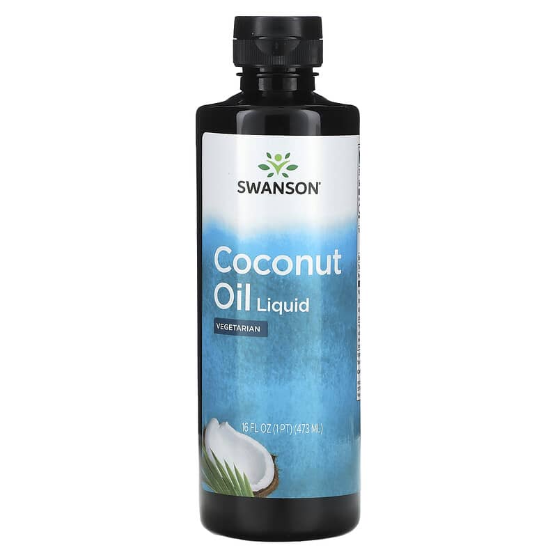 Dầu Dừa Lỏng Swanson 473ml 10 swanson coconut oil liquid 16 fl oz 473 ml 117992 087614450018