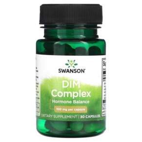 Thực phẩm bổ sung Swanson DIM Complex 100 mg 30 Capsules 087614021195