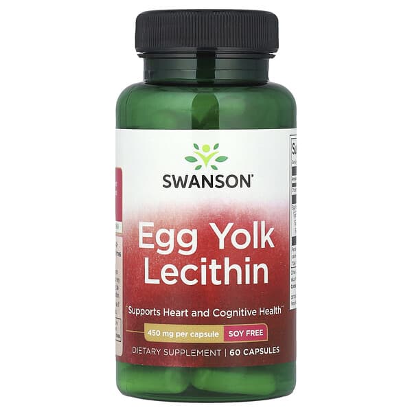 Swanson Egg Yolk Lecithin 450 mg 60 viên 10 swanson egg yolk lecithin 450 mg 60 capsules 117665 087614113371