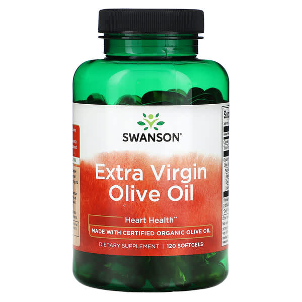 Swanson Extra Virgin Olive Oil 120 viên 087614170923