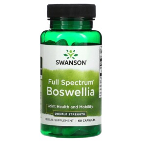 Thực phẩm bổ sung Swanson Full Spectrum Boswellia Double Strength 60 Capsules 087614115894