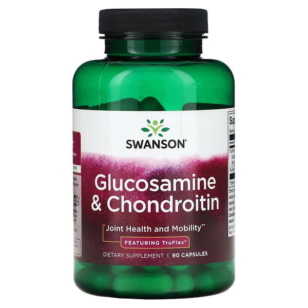 Swanson Glucosamine & Chondroitin Featuring TruFlex 90 viên 087614021393