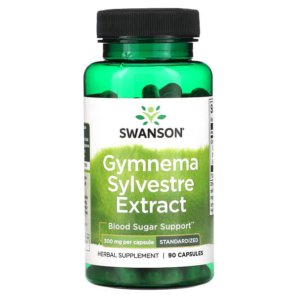 Swanson Gymnema Sylvestre Extract 300 mg 90 viên 10 swanson gymnema sylvestre extract 300 mg 90 capsules 117955 087614142043