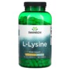 Thực phẩm bổ sung Swanson L-lysine 500 mg 300 Capsules 087614012698