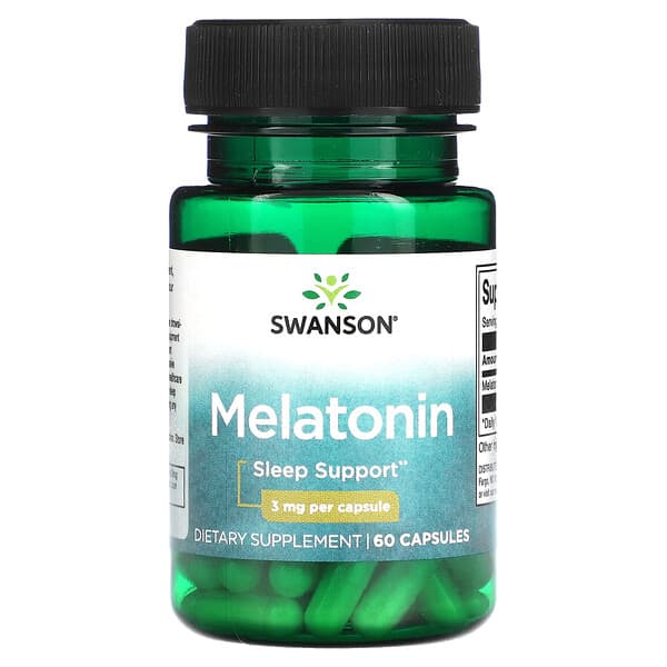 Swanson Melatonin 3 mg 60 viên 087614014982