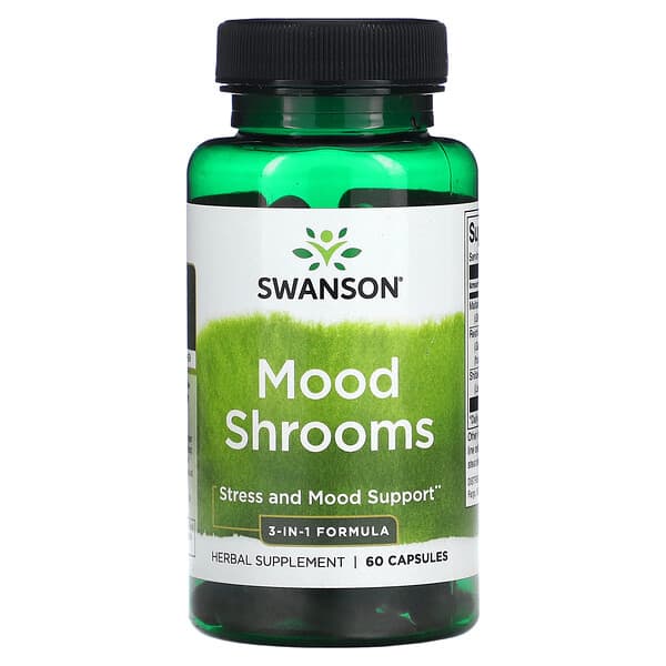 Swanson Mood Shrooms 60 viên 087614118819