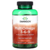 Thực phẩm bổ sung Swanson MultiOmega 3-6-9 120 Softgels 087614170206