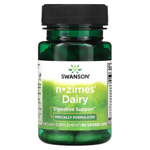 Swanson N Zimes Dairy 90 viên 10 swanson n zimes dairy 90 veggie caps 118581 087614025001