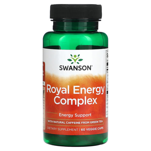 Swanson Royal Energy Complex 60 viên 10 swanson royal energy complex 60 veggie caps 122840 087614116587