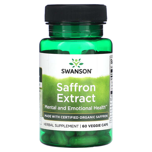 Swanson Saffron Extract 60 viên 087614142272