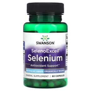 Thực phẩm bổ sung Swanson SelenoExcell Selenium 200 mcg 60 Capsules 087614020860