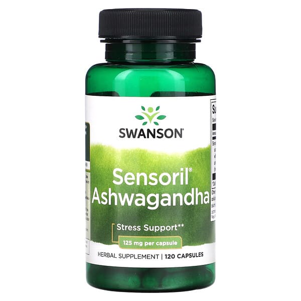 Swanson Sensoril Ashwagandha 125 mg 120 viên 087614023762