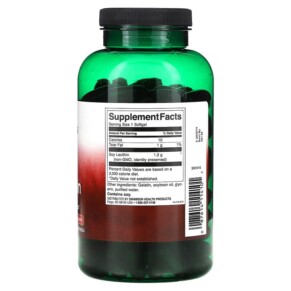 Swanson Soy Lecithin 1.2g 180 viên nang mềm bổ sung dinh dưỡng 3 Thành phần vi chất của Swanson Soy Lecithin 1.2 g 180 Softgels 087614114101