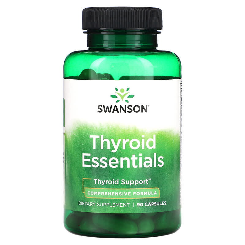 Swanson Thyroid Essentials 90 viên nang hỗ trợ tuyến giáp 10 swanson thyroid essentials 90 capsules 117836 087614070384