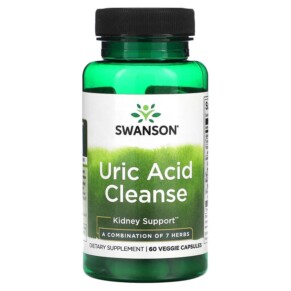 Thực phẩm bổ sung Swanson Uric Acid Cleanse 60 Veggie Capsules 087614028491