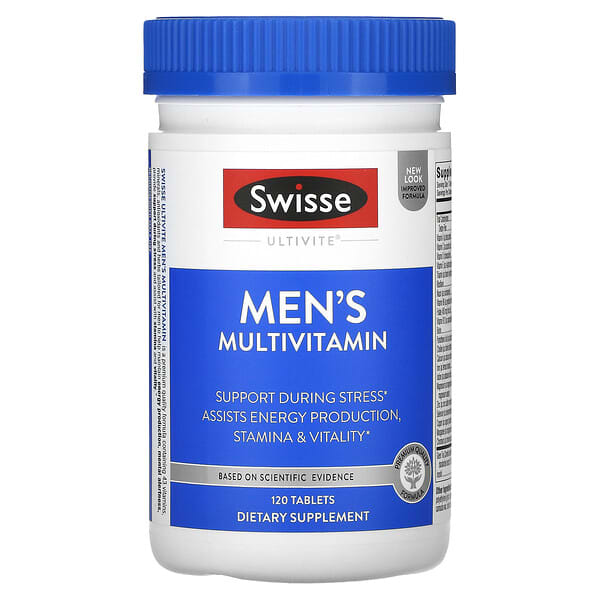 Swisse Ultivite Men's Multivitamin 120 viên 850021858018