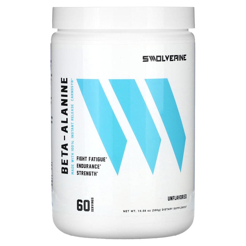 Swolverine, Beta-Alanine, Unflavored, 10,58 oz (300 g) 850037327034