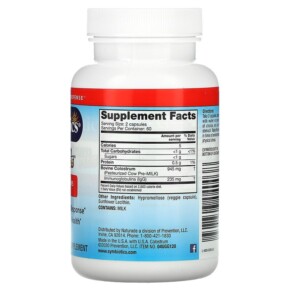 viên nang Symbiotics Colostrum Plus 120 viên chay của Symbiotics 3 Thành phần vi chất của Symbiotics Colostrum Plus 120 Veg Capsules 647303040038