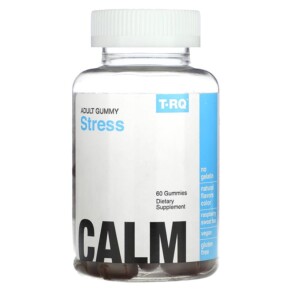 Thực phẩm bổ sung T-RQ Adult Gummy Stress Raspberry Sweet Tea 60 Gummies 835776001155