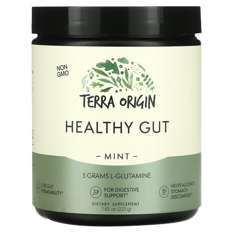 Sản phẩm Terra Origin Healthy Gut hương bạc hà 222g của Terra Origin 10 terra origin healthy gut mint 7 83 oz 222 g 89615 857668007571