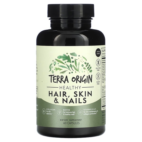 Terra Origin Healthy Hair Skin & Nails 60 viên 857668007946