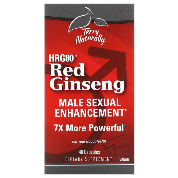Terry Naturally HRG80 Red Ginseng 48 viên 10 terry naturally hrg80 red ginseng 48 capsules 122441 367703222246