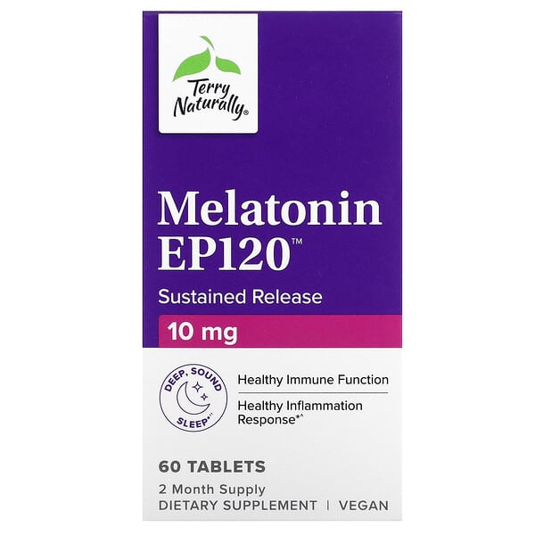 Terry Naturally Melatonin EP120 Sustained Release 10 mg 60 viên 367703119461