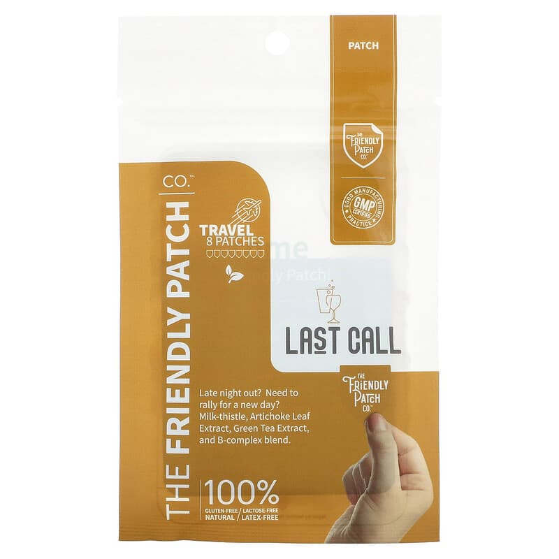 Bộ Miếng Dán Thân Thiện, Miếng Dán Cuối Cùng, 8 Miếng Dán 10 the friendly patch last call patch 8 patches 132511 850031081260