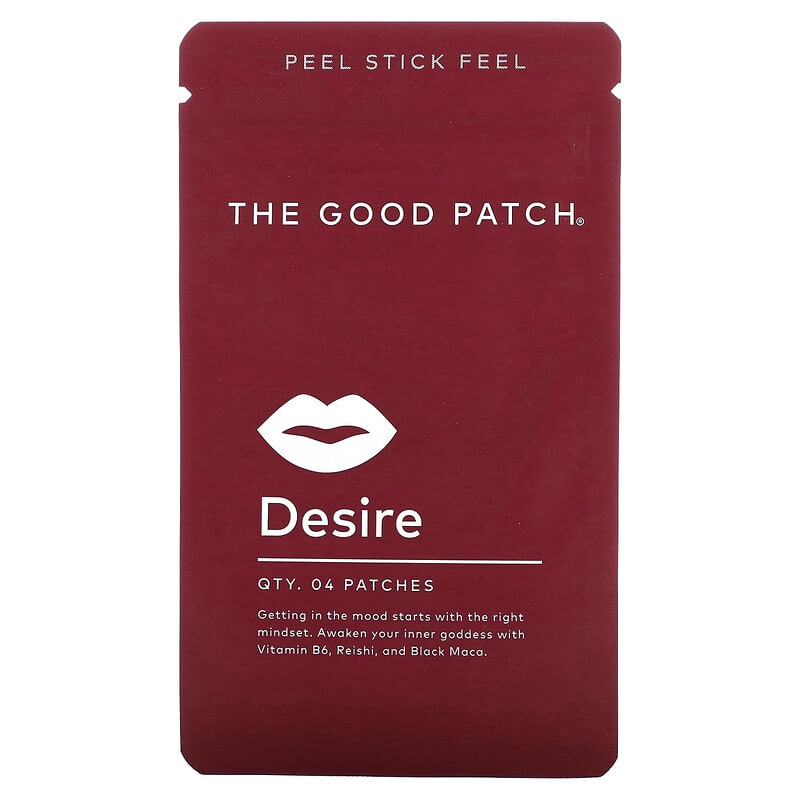 Miếng dán The Good Patch Desire, bộ 4 miếng dán 10 the good patch desire 4 patches 134947 850031068834