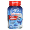 Kẹo dẻo vitamin tổng hợp cho trẻ em từ 3 tuổi vị dâu Smurf Berry 60 viên của The Smurfs 5 Thực phẩm bổ sung The Smurfs Kids Gummy Multi-Vitamin Ages 3+ Smurf Berry 60 Gummies 850019556940