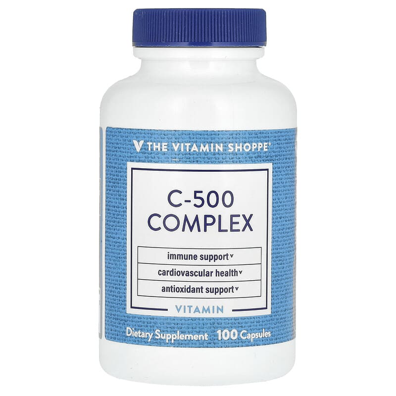 The Vitamin Shoppe, C-500 Complex, 100 viên 766536010066