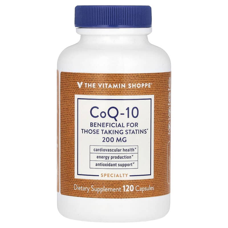 The Vitamin Shoppe, CoQ-10, 200 mg, 120 viên 766536021352
