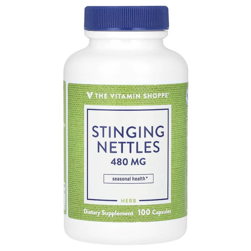 Tinh chất cây tầm ma The Vitamin Shoppe 480 mg 100 viên 10 the vitamin shoppe stinging nettles 480 mg 100 capsules 139870 766536014910