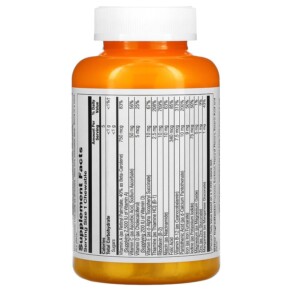 viên nhai cho trẻ em Thompson Children's Chewable Yummy Punch 120 viên của Thompson 3 Thành phần vi chất của Thompson Children's Chewable Yummy Punch 120 Chewables 031315191350