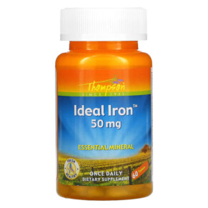 Thực phẩm bổ sung Thompson Ideal Iron 50 mg 60 Tablets 031315199950