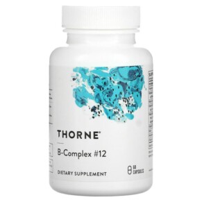 Thực phẩm bổ sung Thorne B-Complex #12 60 Capsules 693749112037